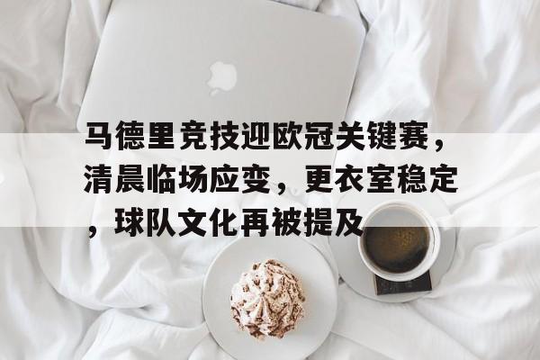 易游yy体育官网-马德里竞技迎欧冠关键赛,清晨临场应变,更衣室稳定,球队文化再被提及